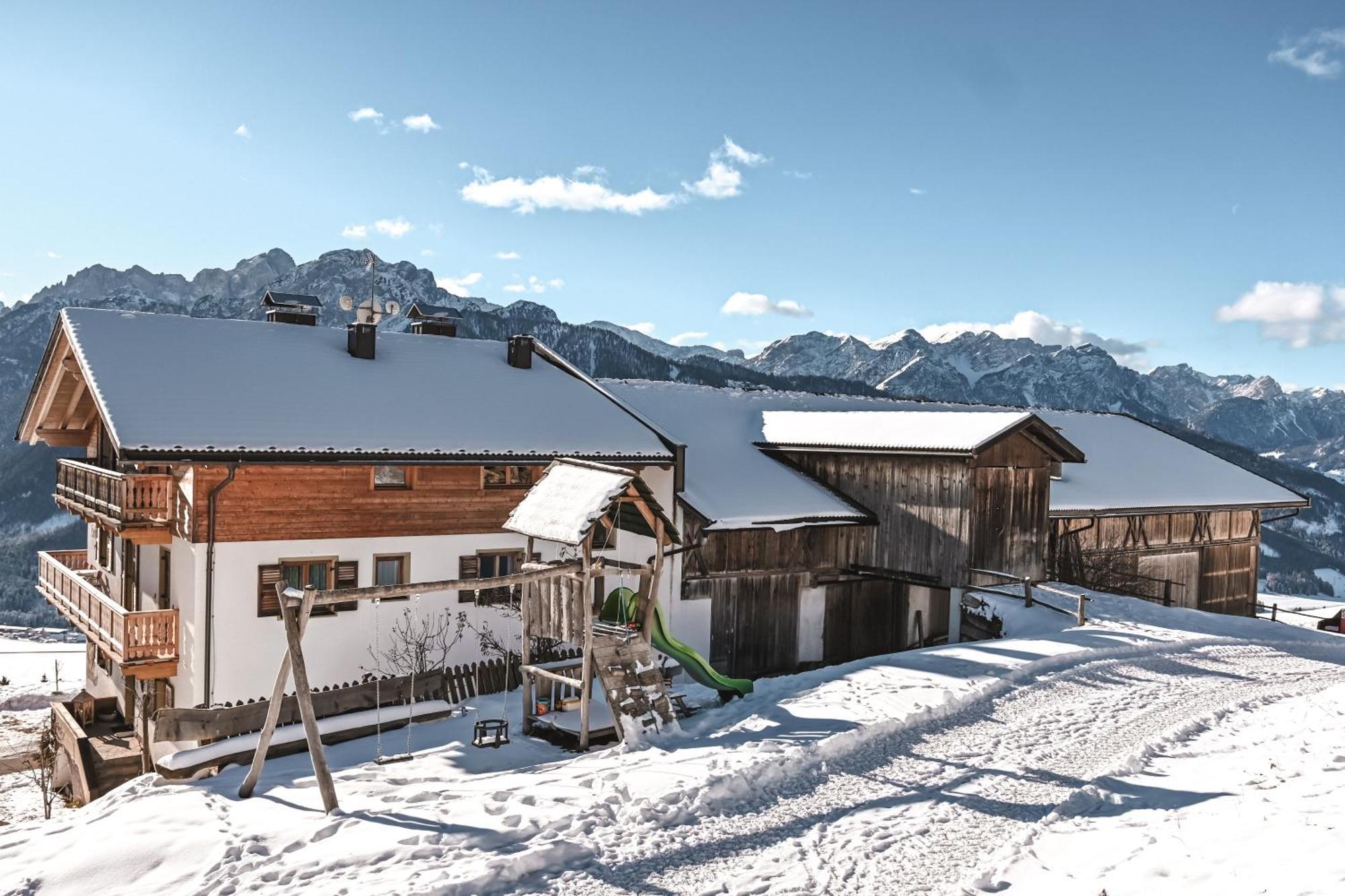 Marerhof Lägenhet Toblach Exteriör bild