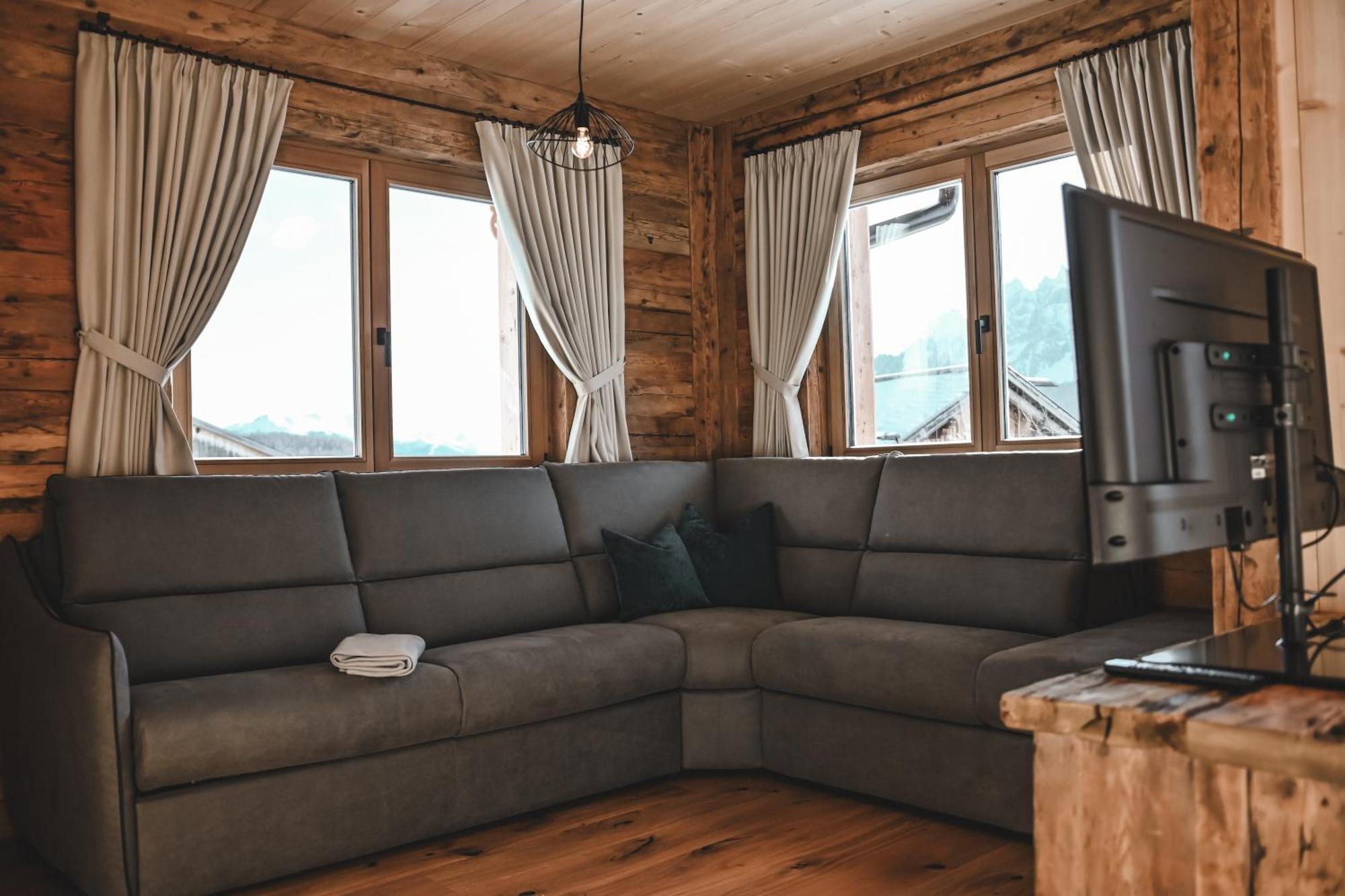 Marerhof Lägenhet Toblach Exteriör bild