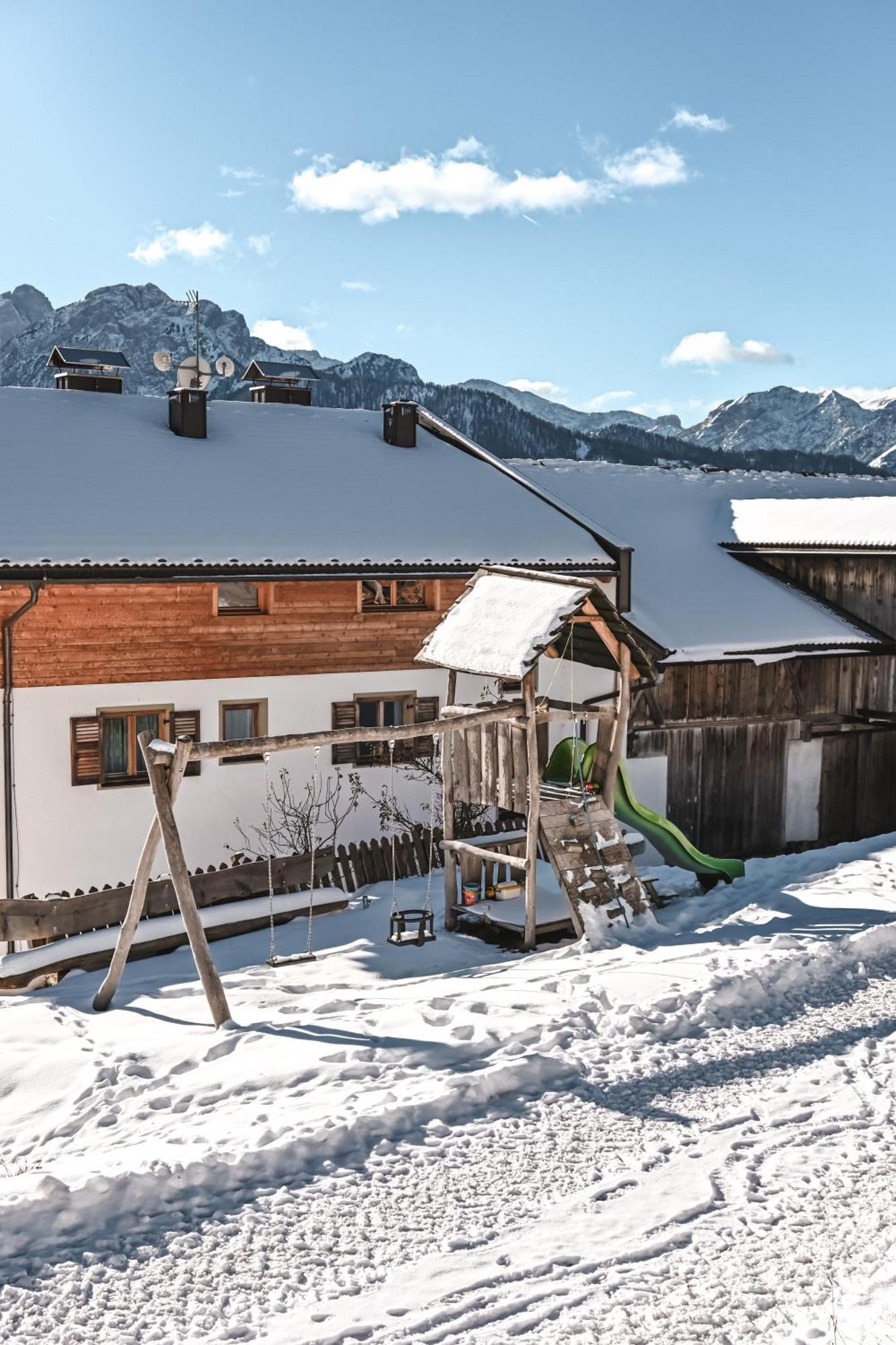 Marerhof Lägenhet Toblach Exteriör bild