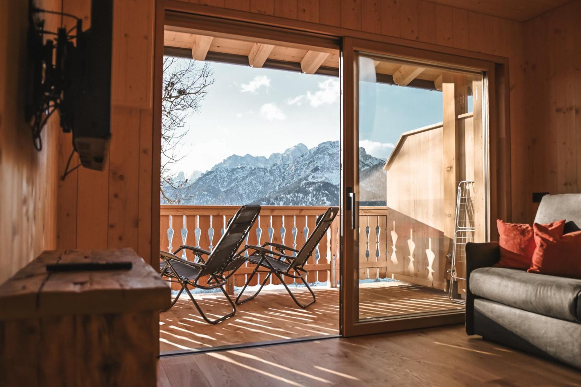 Marerhof Lägenhet Toblach Exteriör bild