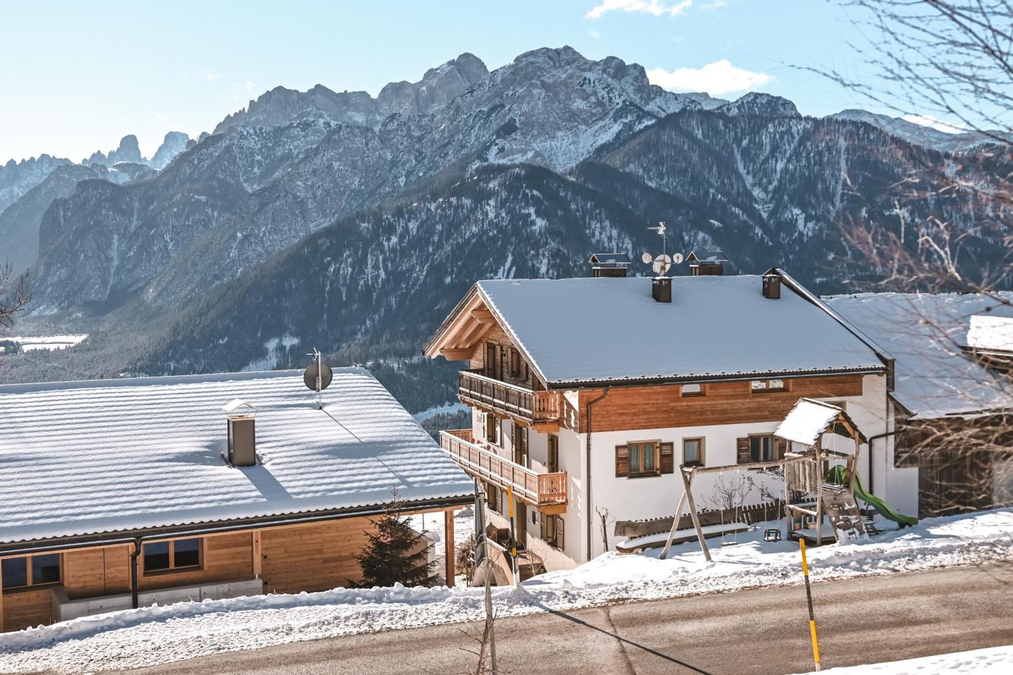 Marerhof Lägenhet Toblach Exteriör bild