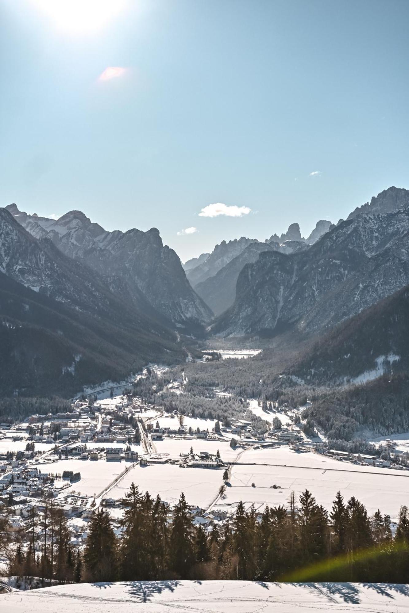 Marerhof Lägenhet Toblach Exteriör bild