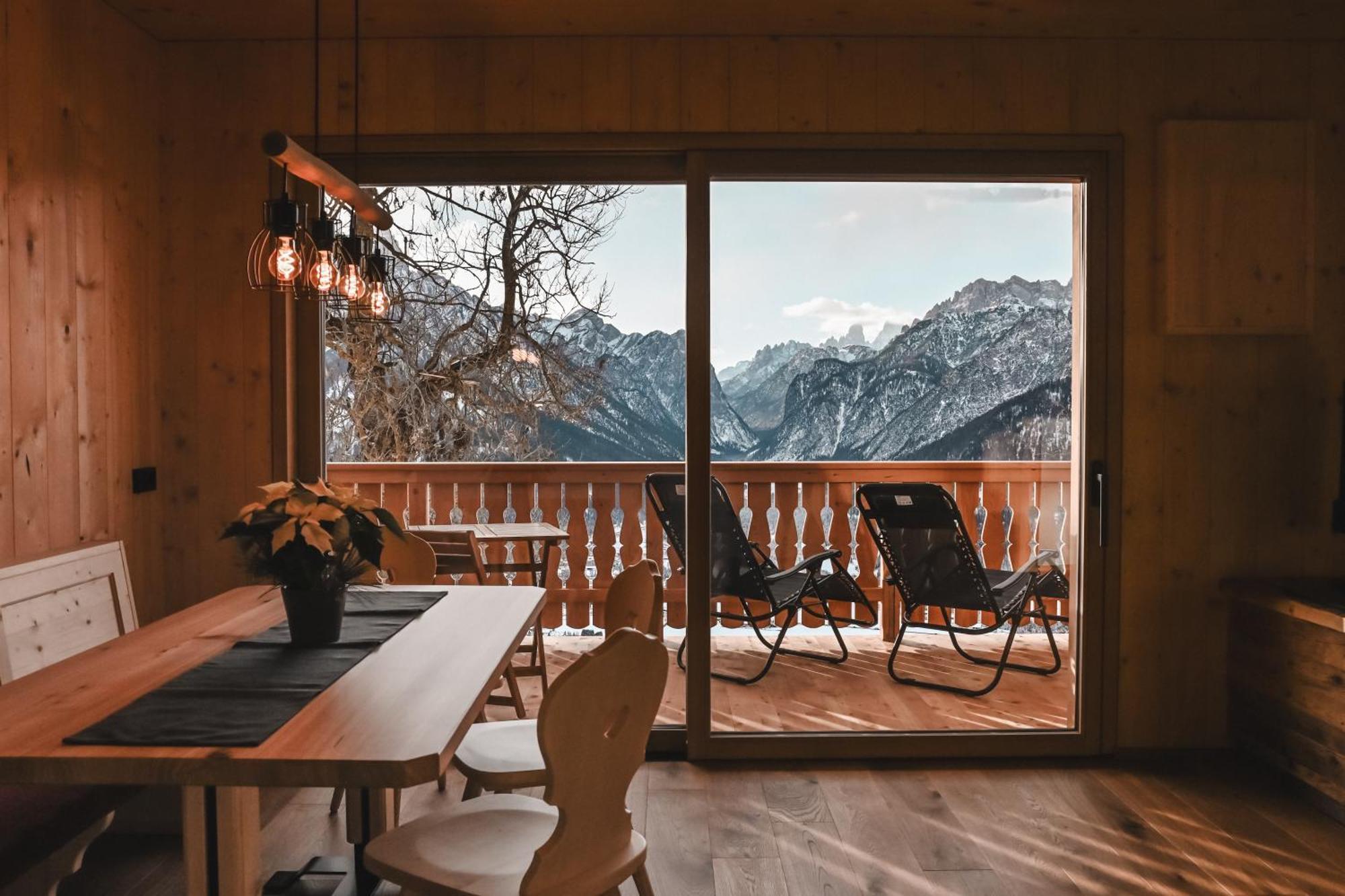Marerhof Lägenhet Toblach Exteriör bild