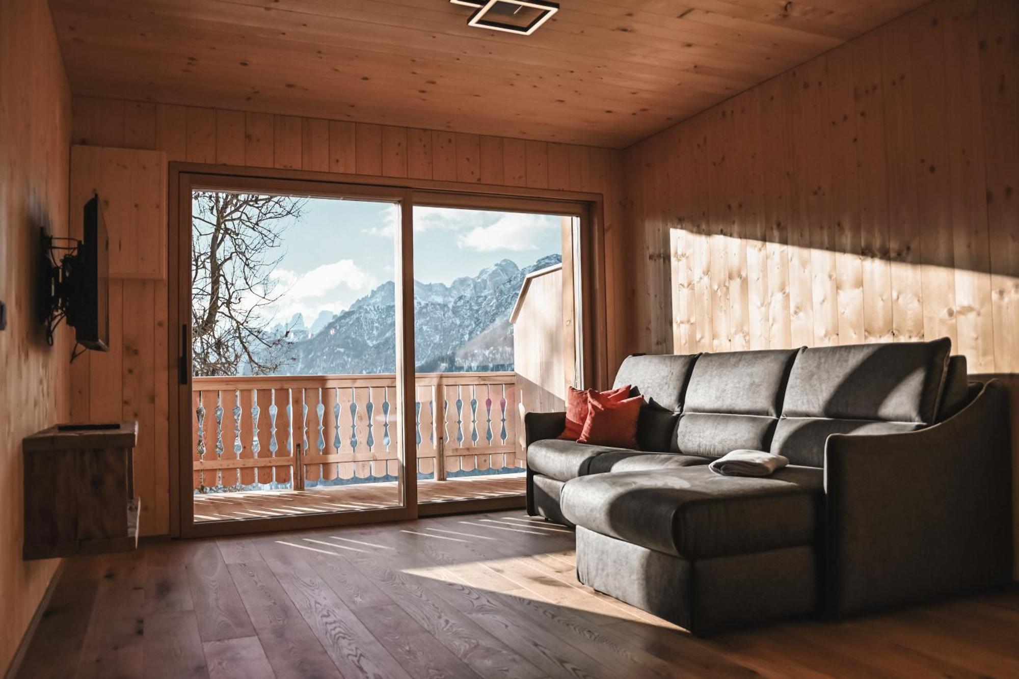 Marerhof Lägenhet Toblach Exteriör bild